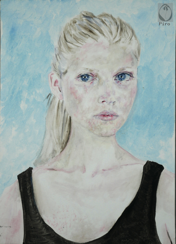 oil on canvas - olio su tela di Piro